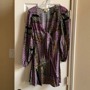 Band of Gypsies flower pattern dress. Size small